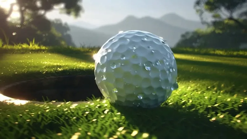 Golf ball animation