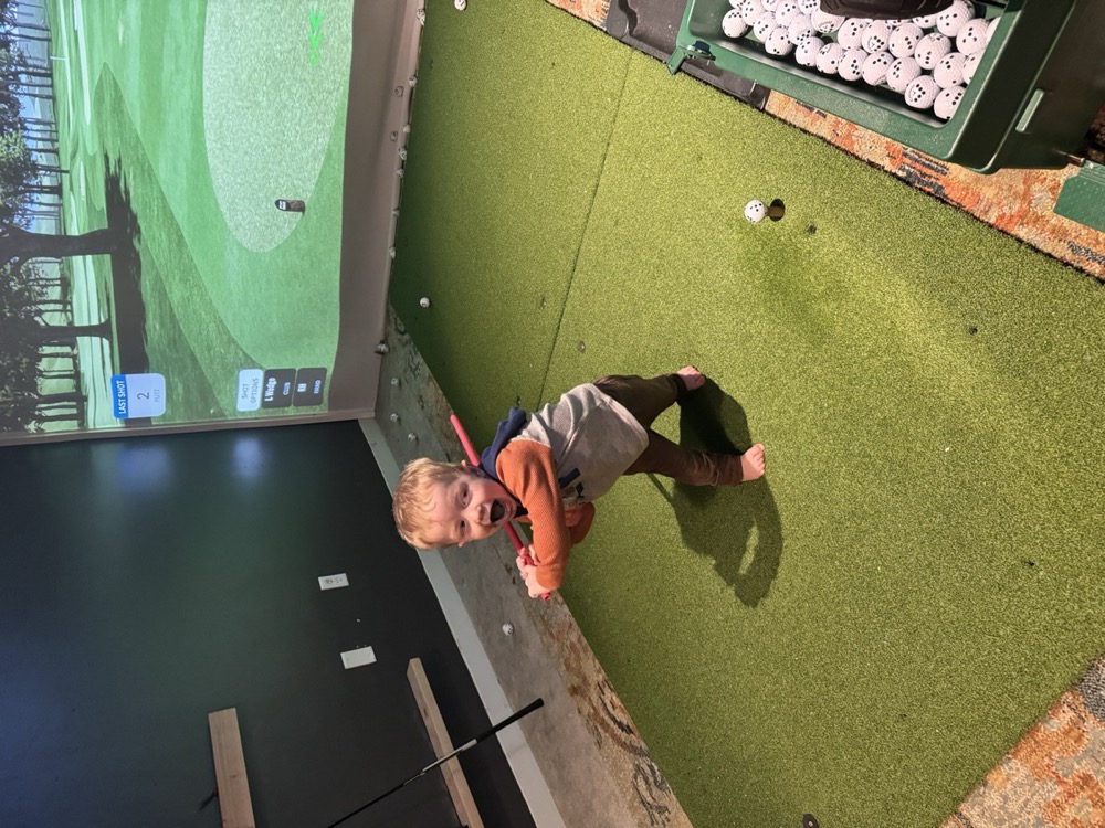 Golf Simulator Room Setup